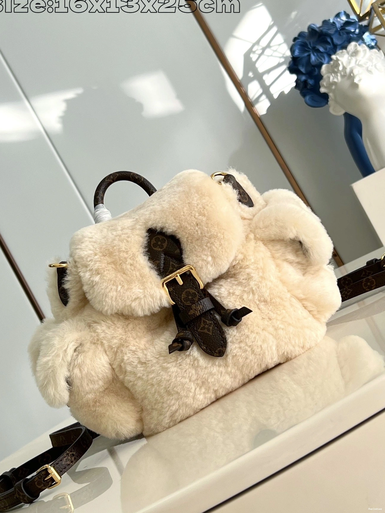 Fake Louis Bags Nano Teddy Louis Vuitton Backpack Ski 0810